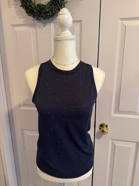 Women’s Lululemon Relaxed Swiftly Tech Navy Speckled Tank Top